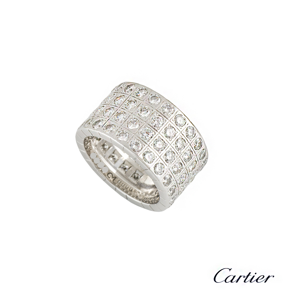 cartier lanieres ring diamond